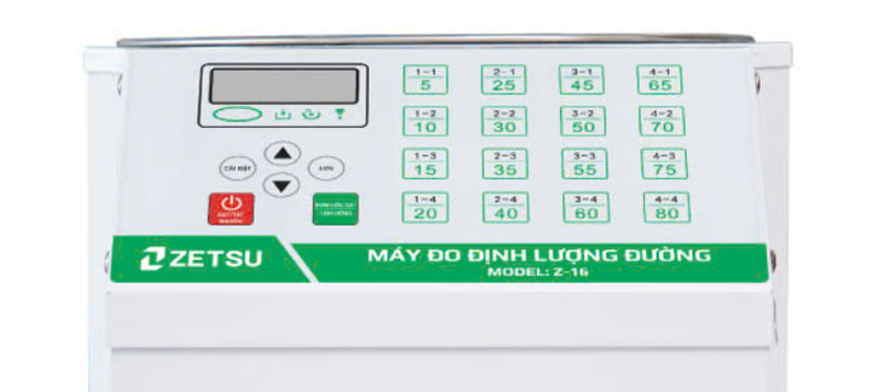 Máy đo định lượng đường Zetsu Z-16 - Hàng chính hãng