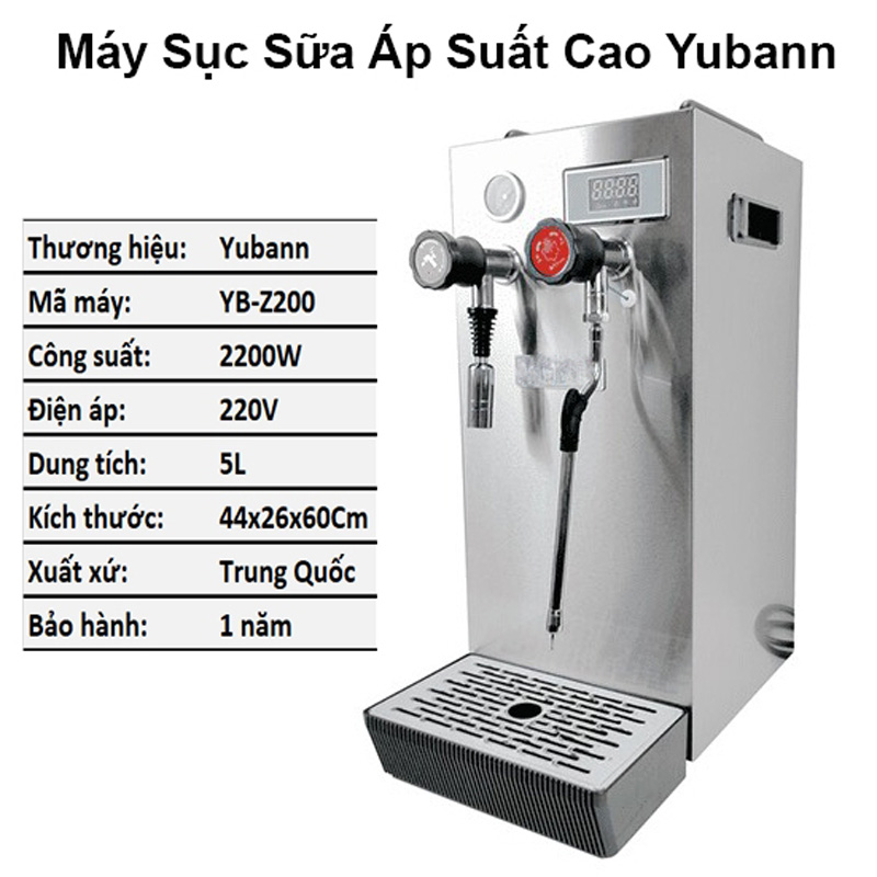 Máy đun nước áp suất cao Yubann YB-Z200 - Hàng chính hãng