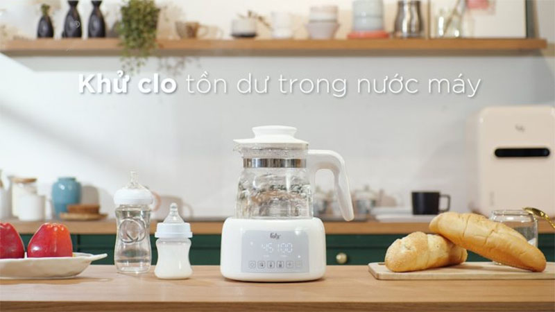 Máy đun và hâm nước pha sữa Quick 12 Plus Fatzbaby FB3504BH - Hàng chính hãng
