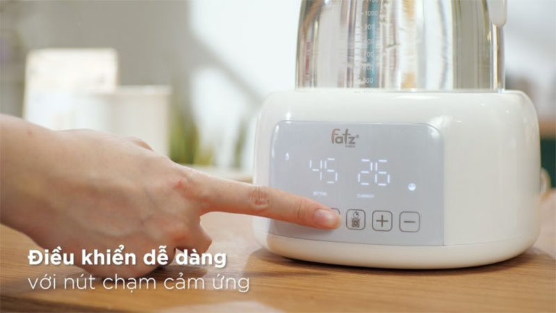 Máy đun và hâm nước pha sữa Quick 12 Plus Fatzbaby FB3504BH - Hàng chính hãng