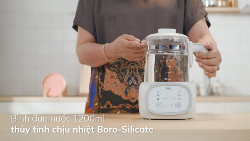 Máy đun và hâm nước pha sữa QUICK 9 Fatzbaby FB3526TN - Hàng chính hãng