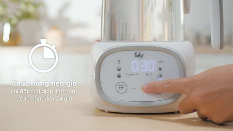 Máy đun và hâm nước pha sữa QUICK 9 Fatzbaby FB3526TN - Hàng chính hãng