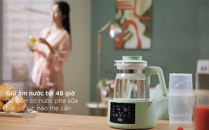 Máy đun và hâm nước pha sữa Fatzbaby Quick 14 FB3101RS  - Hàng chính hãng