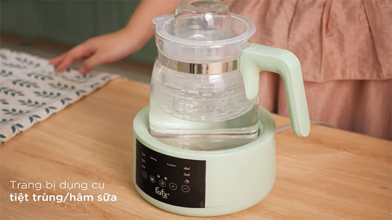 Máy đun và hâm nước pha sữa Fatzbaby Quick 14 FB3101RS  - Hàng chính hãng