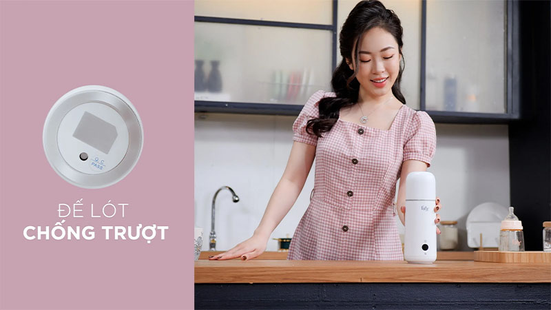 Máy đun và hâm nước pha sữa mini Smart 1 Fatzbaby FB3622VA - Hàng chính hãng