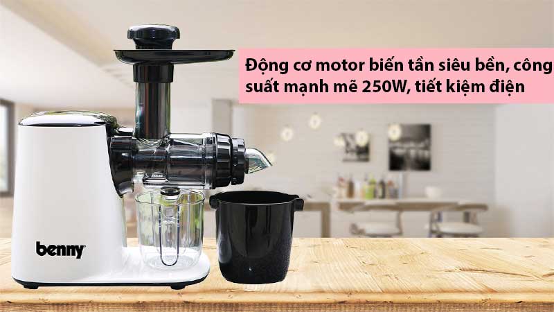 Máy ép chậm Benny BSJ-250W - Hàng chính hãng