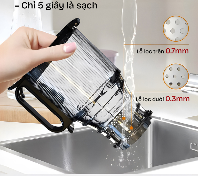 Máy ép chậm Fujihome SJ16 - Hàng chính hãng