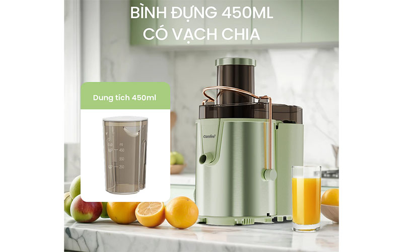 Máy ép trái cây Comfee CJC-28SGJ0A0 - Hàng chính hãng