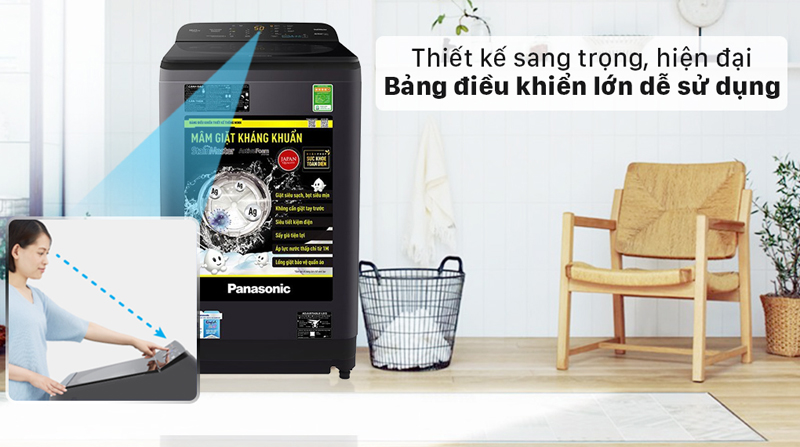 Máy giặt Panasonic 10 Kg NA-F100A9BRV  - Hàng chính hãng