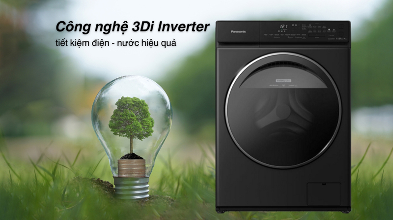 Máy giặt sấy Panasonic inverter NA-S157FW1BV - Hàng chính hãng