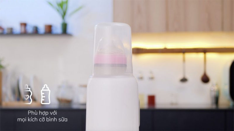 Máy hâm sữa và tiệt trùng Mono 7 Fatzbaby FB3010TN - Hàng chính hãng