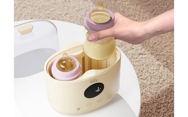 Máy hâm sữa và tiệt trùng điện tử Fatzbaby Duo 8 FB3062SJ - Hàng chính hãng