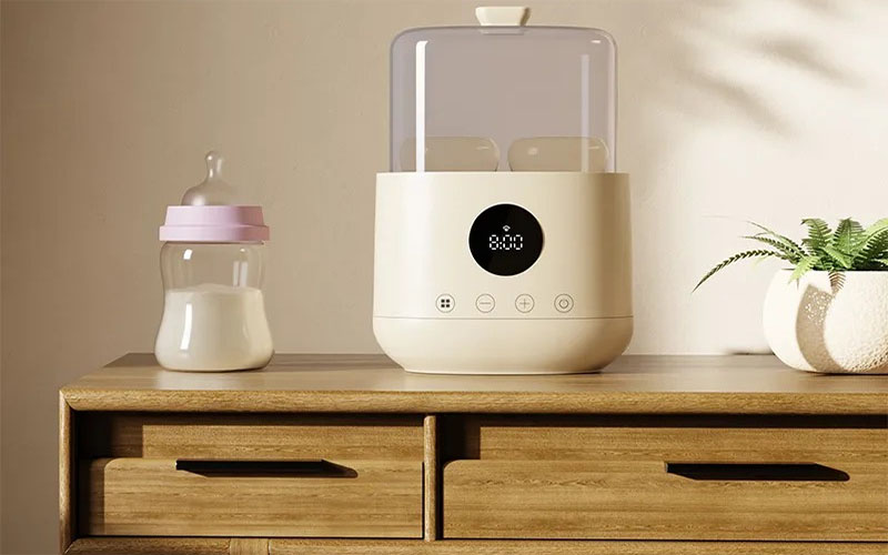 Máy hâm sữa và tiệt trùng điện tử Fatzbaby Duo 8 FB3062SJ - Hàng chính hãng