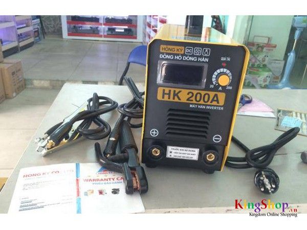 Máy hàn điện tử Hồng Ký HK 200A-PK - Inverter - Hàng chính hãng