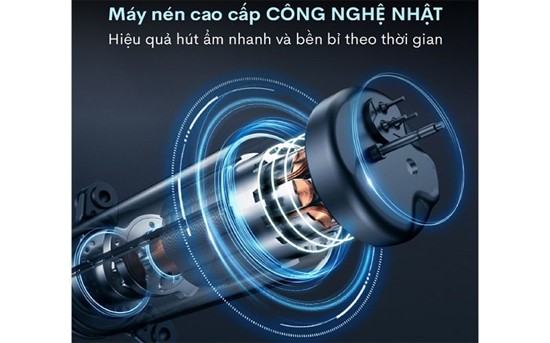 Máy hút ẩm công nghiệp Fujihaia DH55BL - Hàng chính hãng