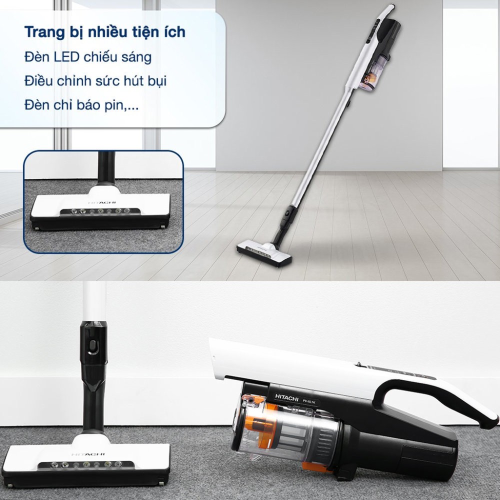 Máy hút bụi không dây Hitachi PV-XL1K - Hàng chính hãng