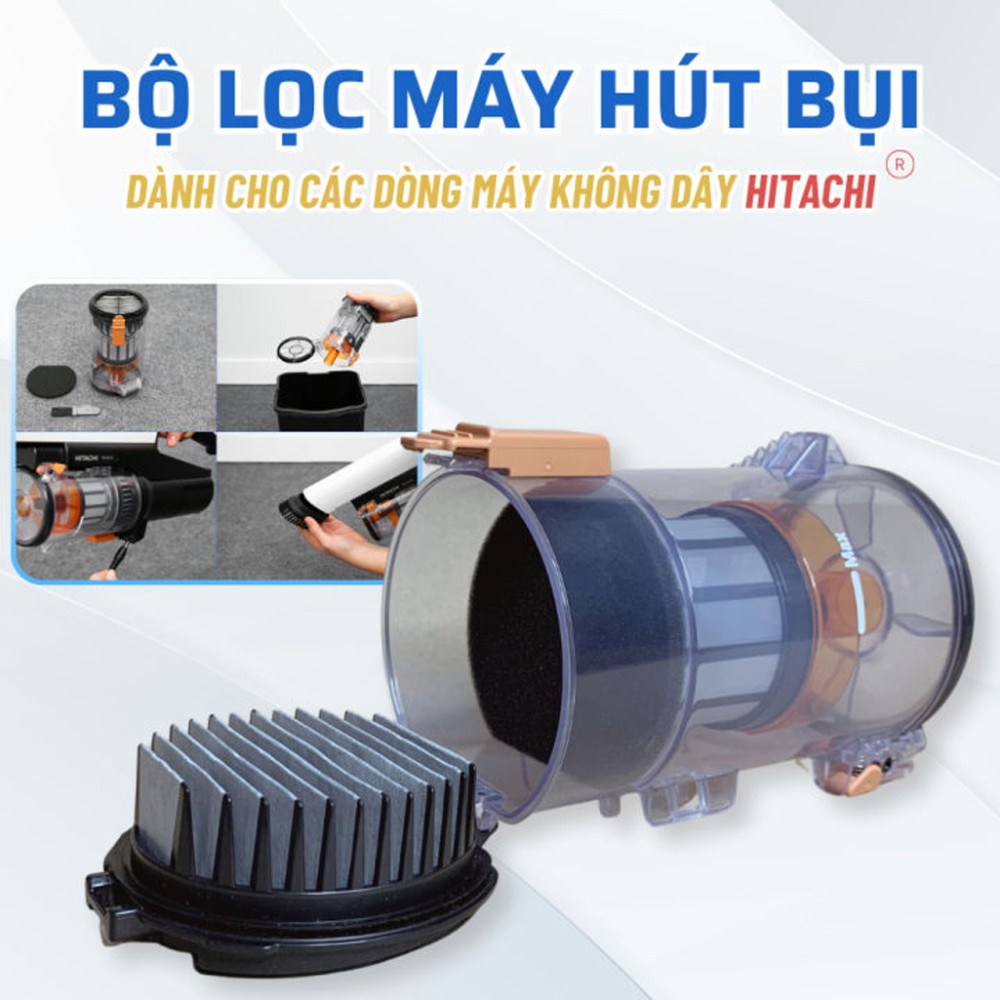 Máy hút bụi không dây Hitachi PV-XL1K - Hàng chính hãng