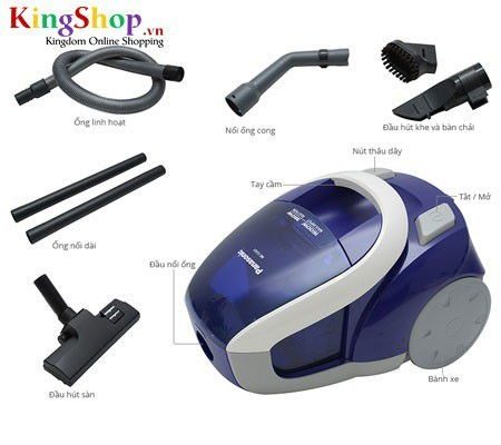 Máy hút bụi Panasonic MC-CL431AN46 - Công suất 1600W - Hàng chính hãng