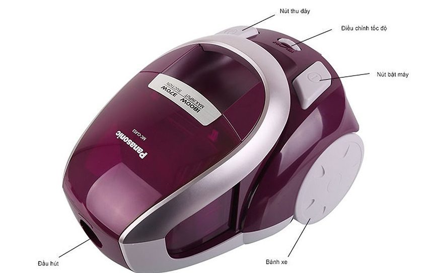 Máy hút bụi Panasonic PAHB-MC-CL453RN46 - Hàng chính hãng