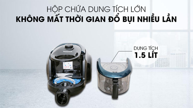 Máy hút bụi Samsung VC18M21M0VN/SV-N - Hàng chính hãng