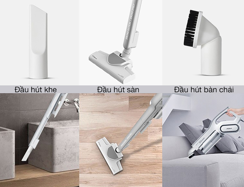Máy hút bụi cầm tay Deerma DX700 - Hàng chính hãng