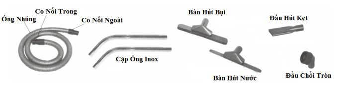 Máy hút bụi công nghiệp HiClean HC 802 - Hàng chính hãng