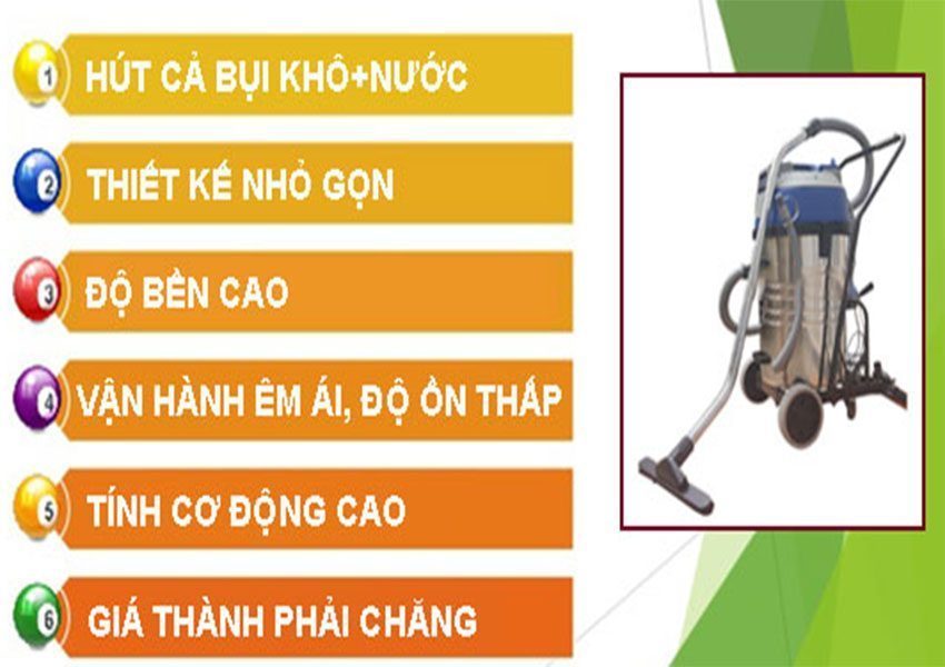 máy hút bụi công nghiệp Supper Clean SC-60-3 - Hàng chính hãng