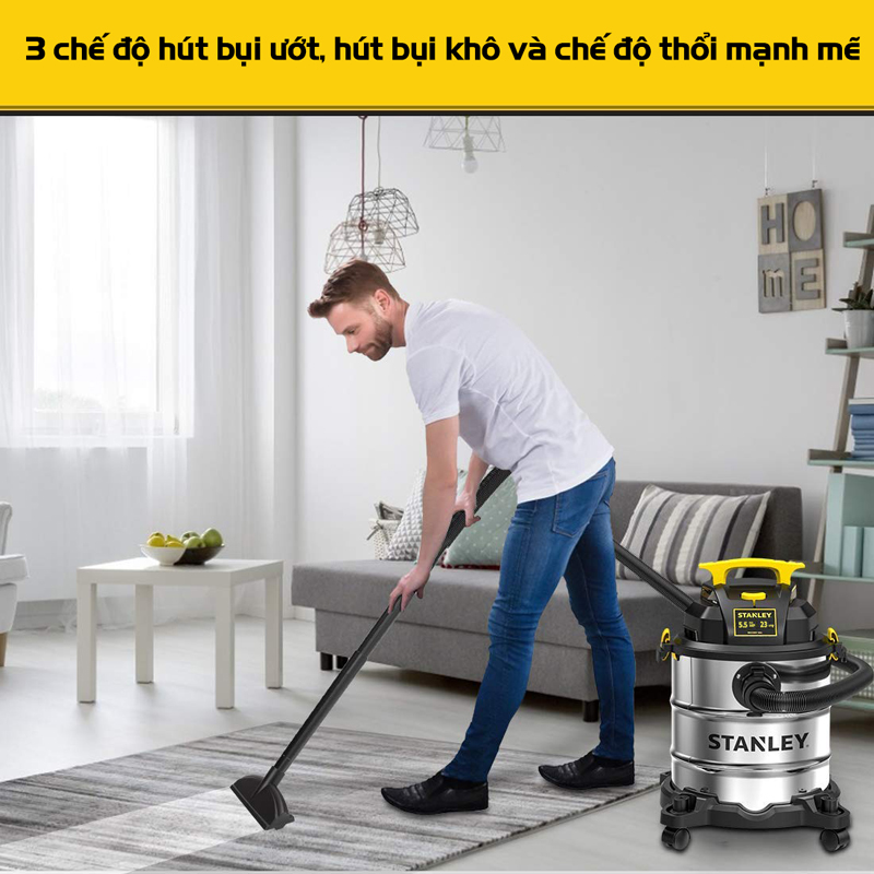 Máy hút bụi công nghiệp Stanley SL19417-6A - Hàng chính hãng