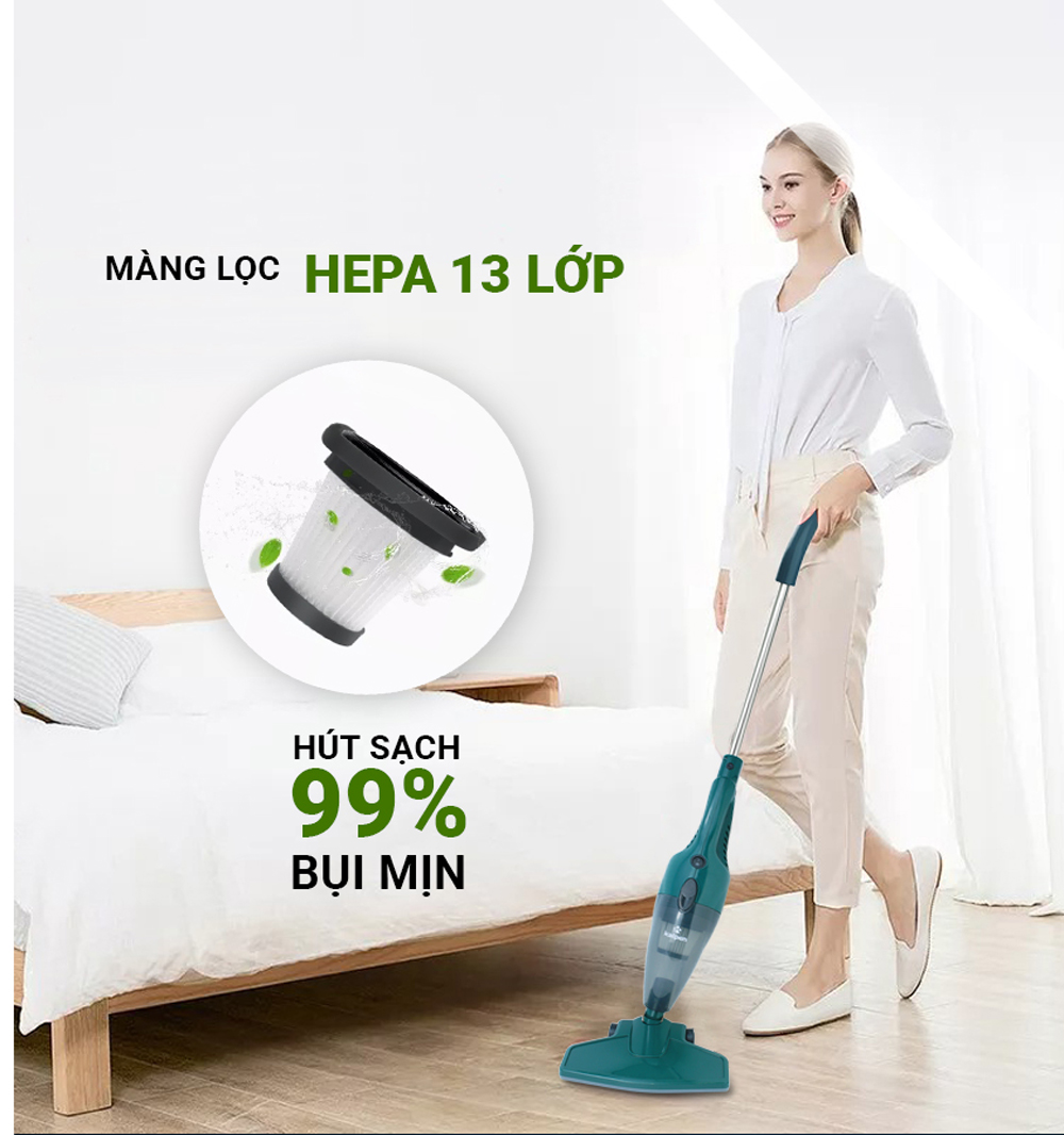 Máy hút bụi cao cấp Kalpen VCK-3903 - Hàng chính hãng