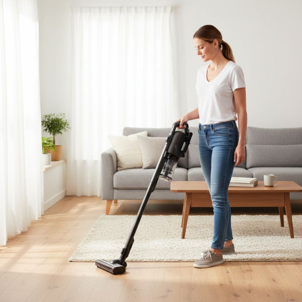 Máy hút bụi không dây Sharp EC-SR10-B - Hàng chính hãng