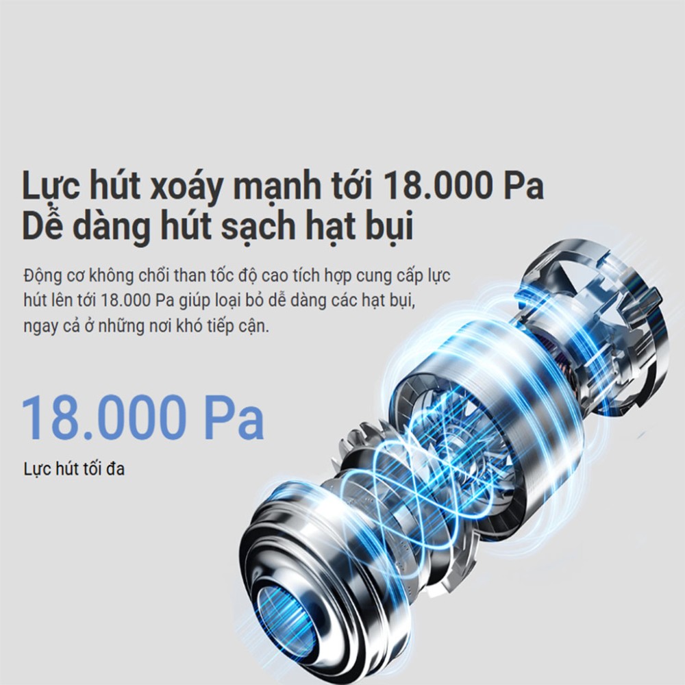 Máy hút bụi không dây Xiaomi G20 Lite BHR8195EU - Hàng chính hãng