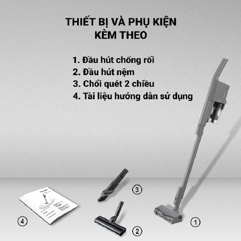 Máy hút bụi không dây Panasonic MC-SB53KH046 - Hàng chính hãng
