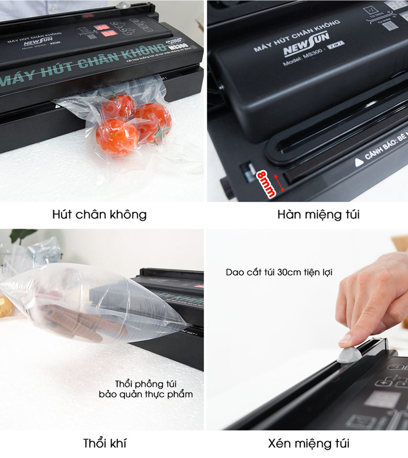 Máy hút chân không Newsun MS300 - Hàng chính hãng