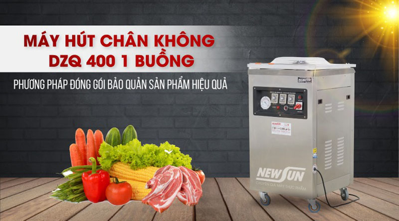 Máy hút chân không Newsun Promax DZQ400 - Hàng chính hãng