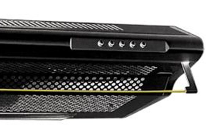 Máy hút khói khử mùi Torino 303GE 70F (Black) - Hàng chính hãng