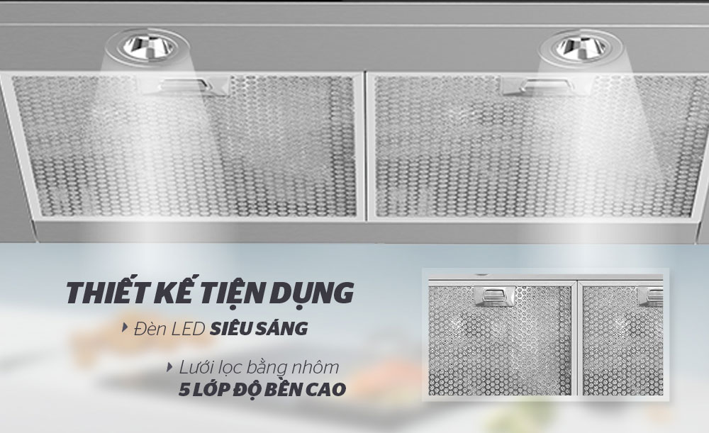 Máy hút mùi chữ T Sunhouse Mama MMB6817 - Hàng chính hãng