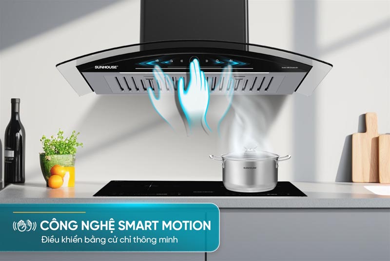Máy hút khói khử mùi Sunhouse SHB-CBQD02-BH - Hàng chính hãng
