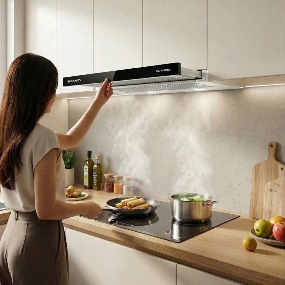 Máy hút mùi âm tủ Canzy CZ-H1470AT - Hàng chính hãng