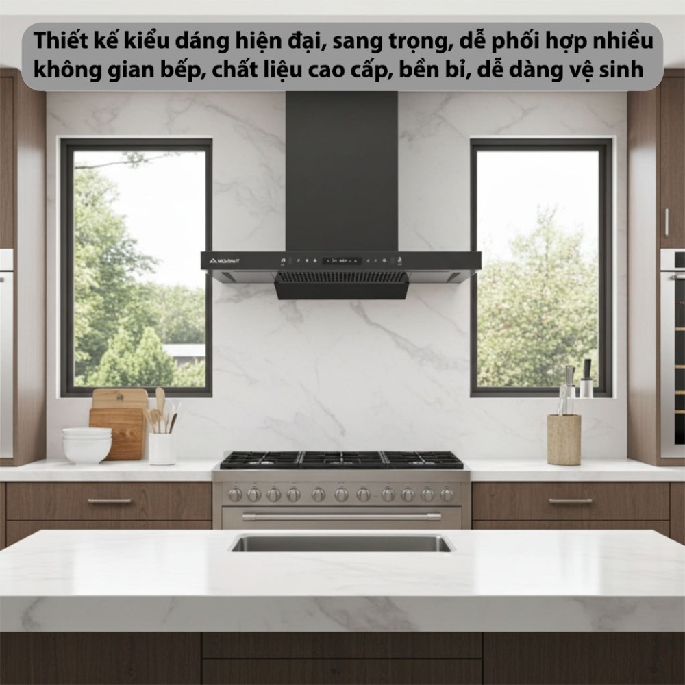 Máy hút mùi chữ T Hòa Phát HKH-T0770H - Hàng chính hãng