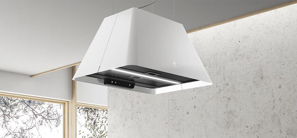 Máy hút mùi Elica IKONA LIGHT WH/F/60 - Hàng chính hãng
