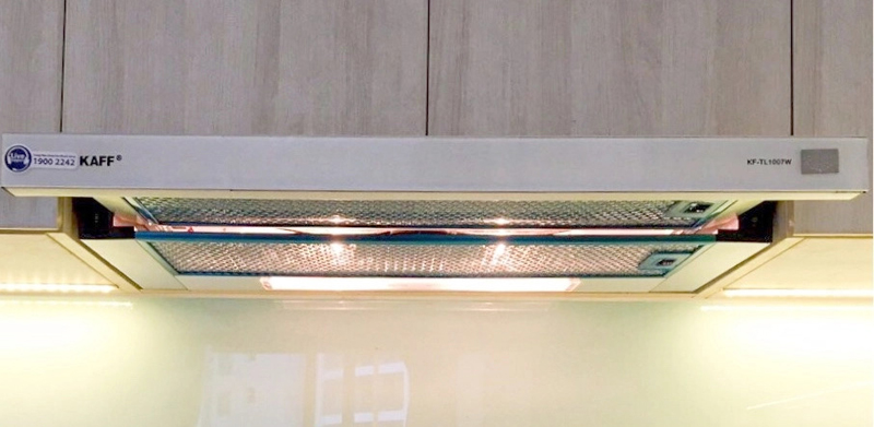Máy hút mùi âm tủ Kaff KF-TL1007W - Hàng chính hãng