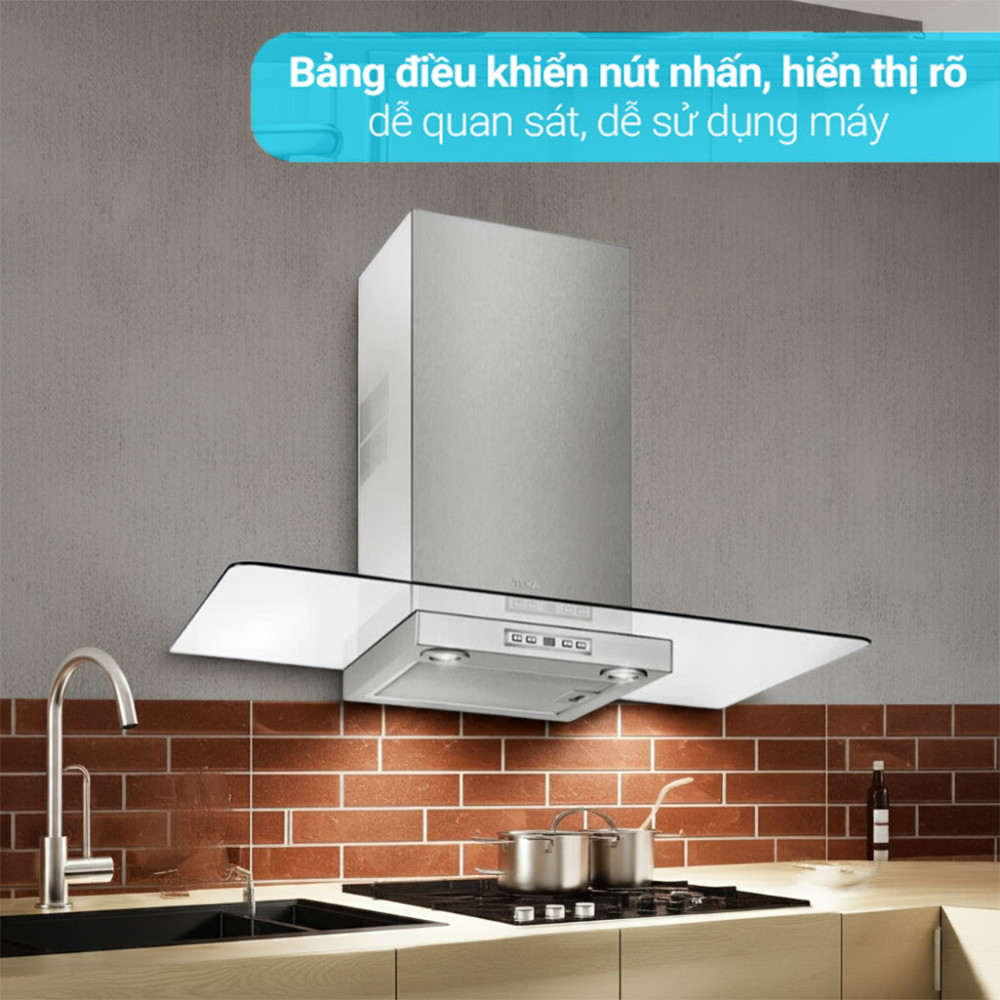 Máy hút mùi tum kính Teka DGW-77350-EOS - Hàng chính hãng