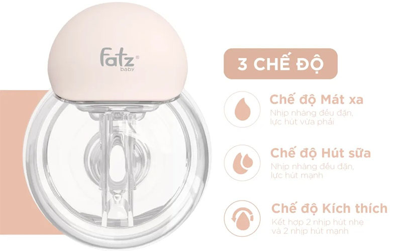 Máy hút sữa điện rảnh tay Freemax 15 Fatzbaby FB1215SD - Hàng chính hãng