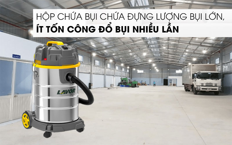 Máy hút thổi bụi khô và ướt Lavor Dozzy 30XS  - Hàng chính hãng