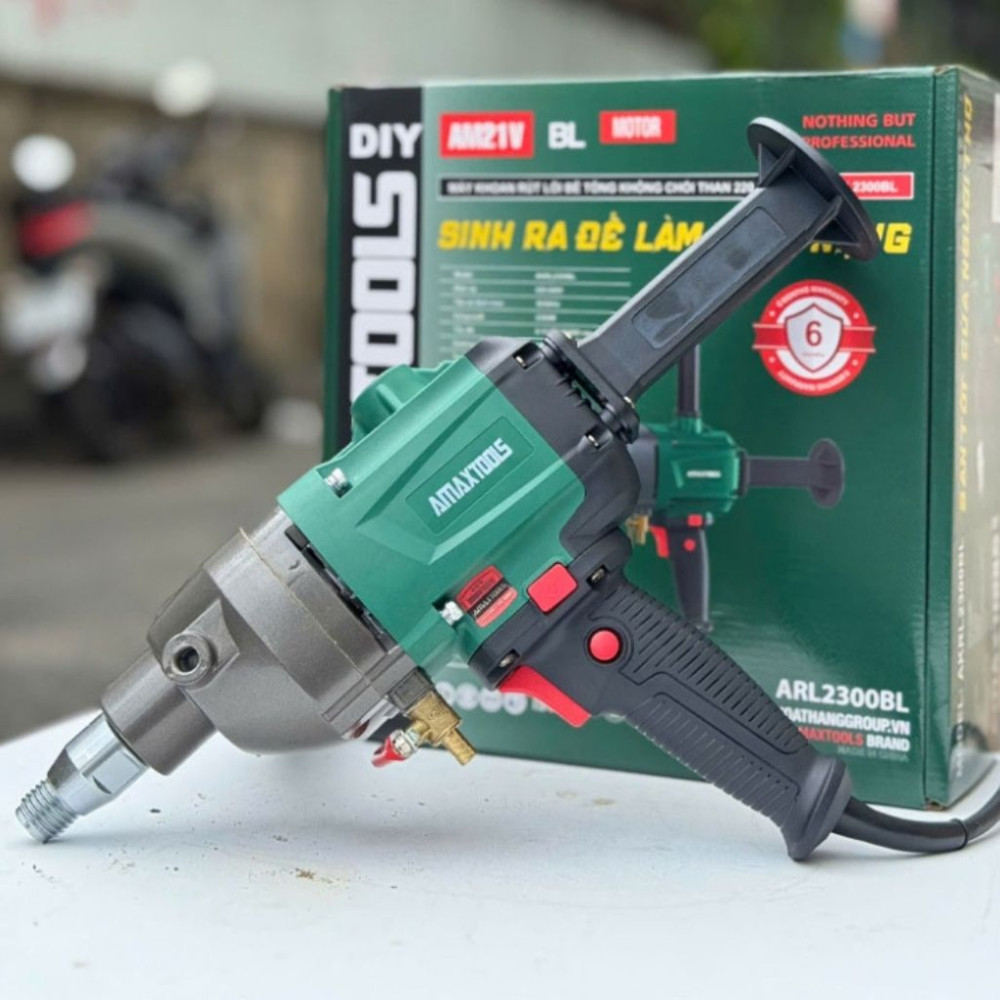 Máy khoan rút lõi bê tông Amaxtools AKRL2300BL  - Hàng chính hãng