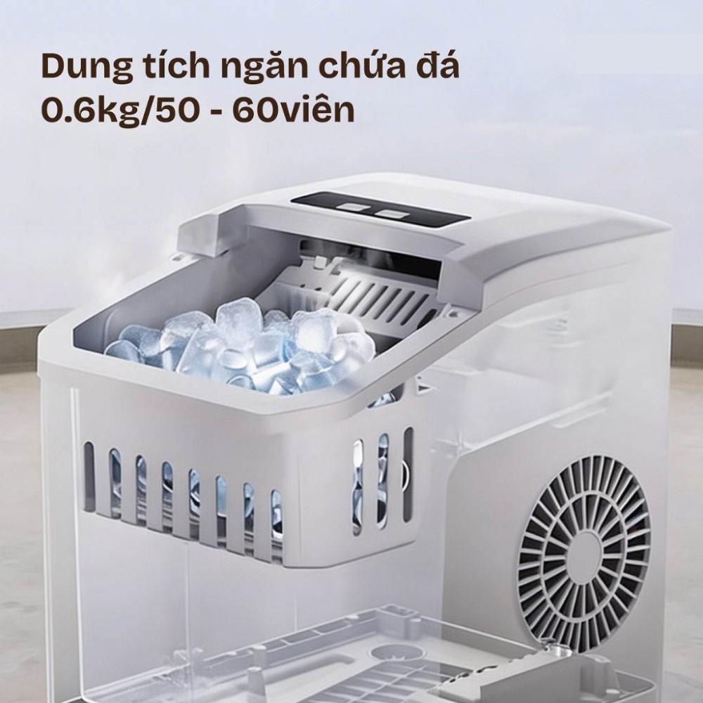 Máy làm đá mini Fujihome IM12N - Hàng chính hãng