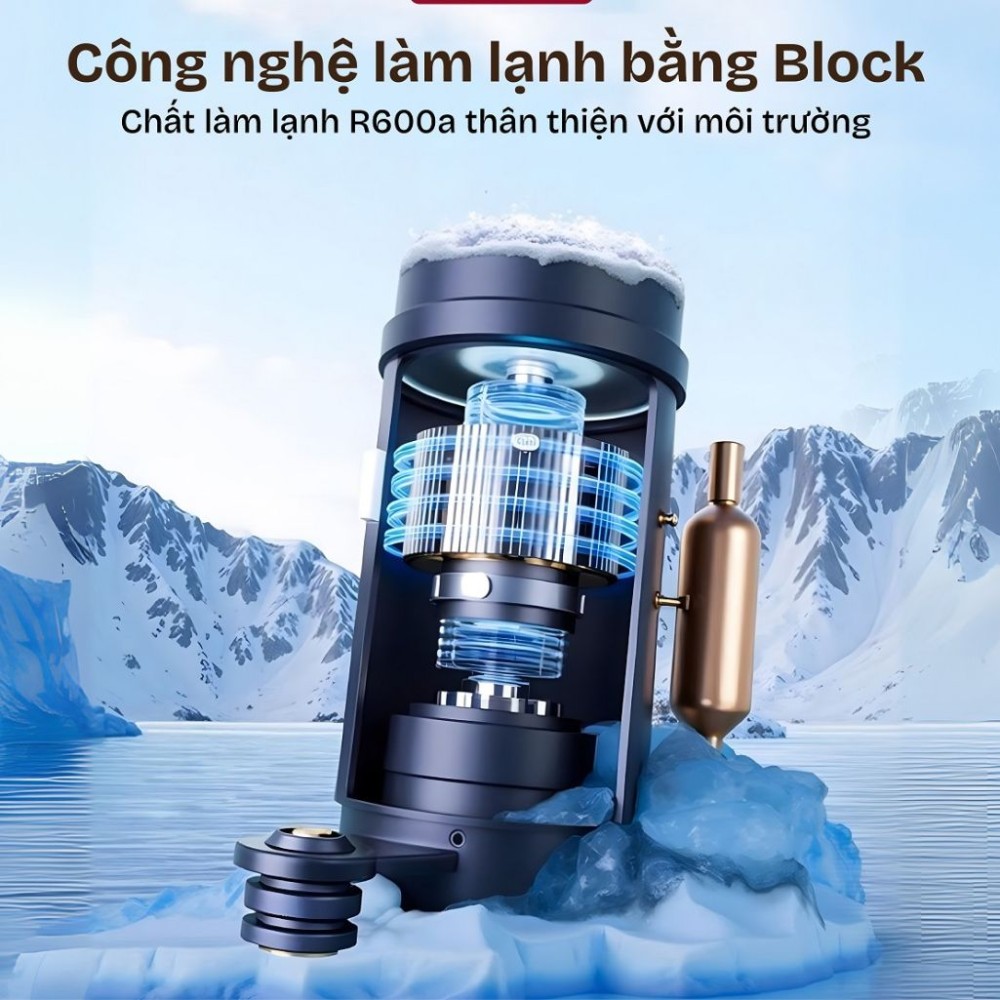 Máy làm đá mini Fujihome IM12N - Hàng chính hãng