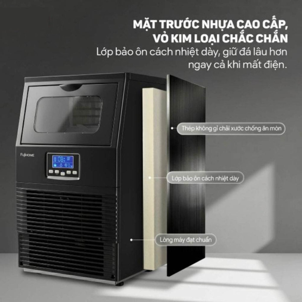 Máy làm đá viên Fujihome IM30 - Hàng chính hãng