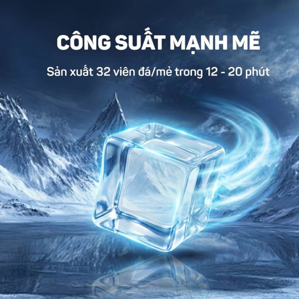 Máy làm đá viên Fujihome IM30 - Hàng chính hãng