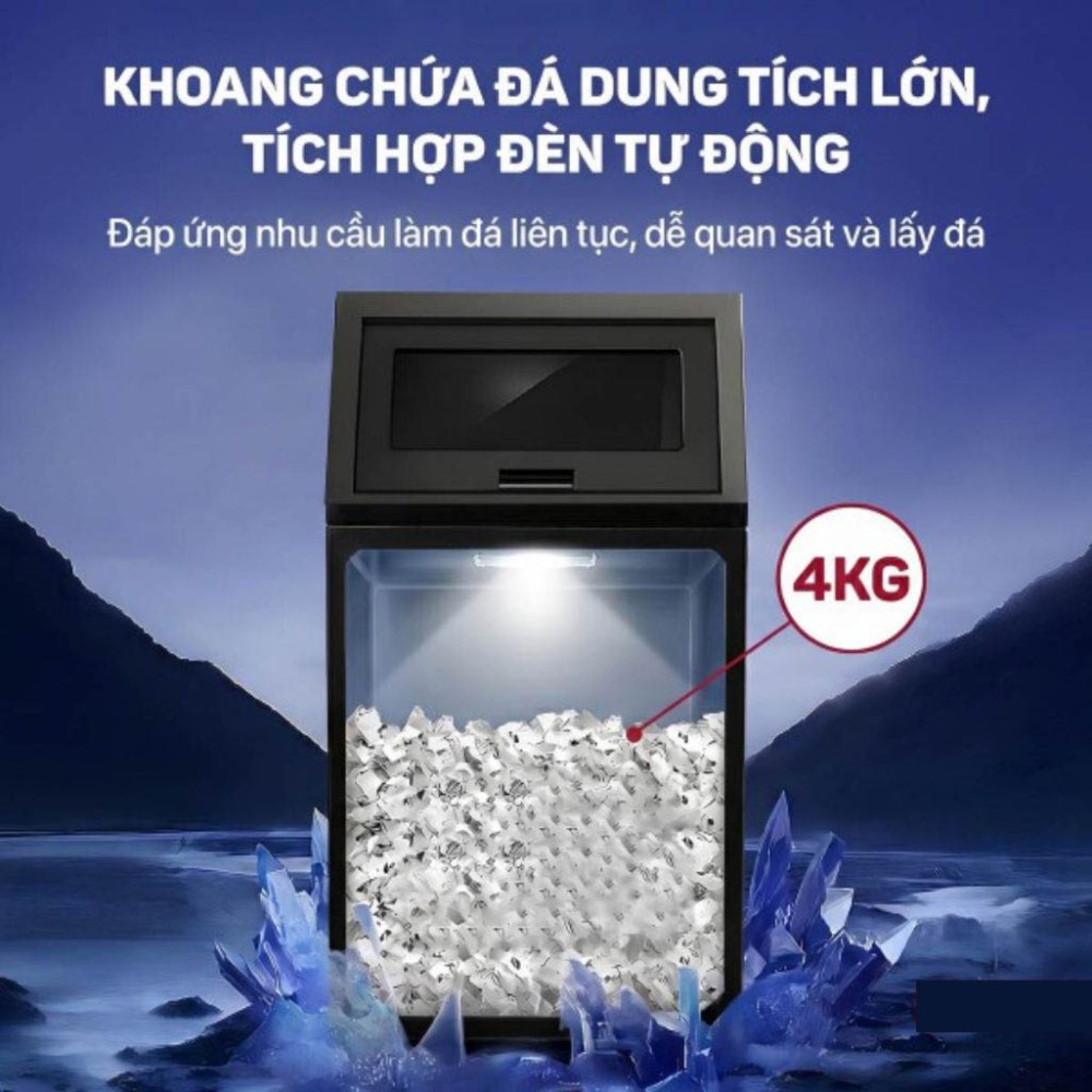 Máy làm đá viên Fujihome IM30 - Hàng chính hãng